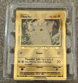 Pokemon Celebrations Gold Metal Charizard & Pikachu Cards 25th Anniversary Base - Image 1