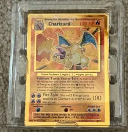 Pokemon Celebrations Gold Metal Charizard & Pikachu Cards 25th Anniversary Base - Image 3