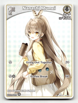 hololive OFFICIAL CARD GAME Nanashi Mumei (C) hBP01-017 - Blooming Radiance - Image 1