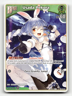 hololive OFFICIAL CARD GAME Usada Pekora (U) hBP01-039 - Blooming Radiance - Image 1
