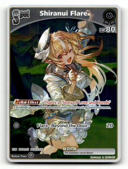hololive OFFICIAL CARD GAME Shiranui Flare (R) hBP01-097 - Blooming Radiance - Image 1