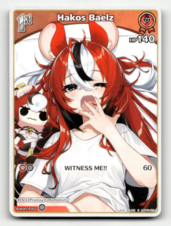 hololive OFFICIAL CARD GAME Hakos Baelz (C) hBP01-073 - Blooming Radiance - Image 1