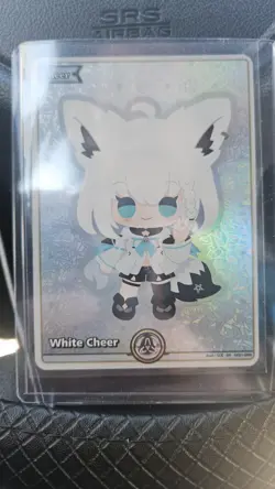 Shirakami Fubuki White SY Yell hololive OCG card hY01-003 Quintet Spectrum - Image 1