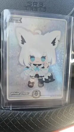 Shirakami Fubuki White SY Yell hololive OCG card hY01-003 Quintet Spectrum - Image 2