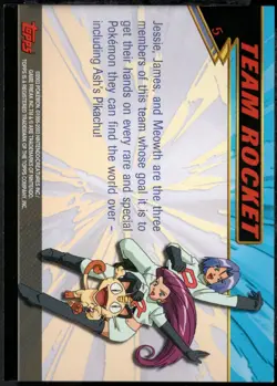 2003 topps Pokemon Advanced Non Holo Foil #5 Team Rocket Banned Card - Image 2