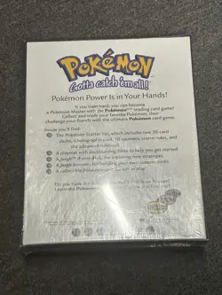 Original 1999 Pokemon Trading Card Game Starter Gift Box Sealed - Image 2
