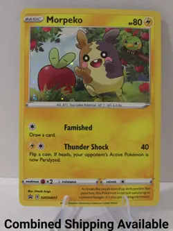 Morpeko - SWSH031 SWSH: Sword & Shield Promo Cards NM Holo English 15696 - Image 1