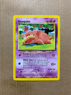 Slowpoke 73/111 Neo Genesis - Common Pokemon Card - NM/Mint - Image 1