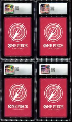 One Piece Monkey D Luffy Leader Japanese CGC 10 Mint! 4 x Graded Card Bundle/Lot - Image 2