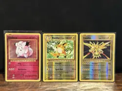 Pokemon XY Evolutions: Lot of 3 Holo and Reverse Holo Cards: NM - Image 1