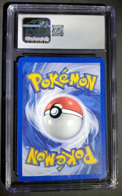 Pokemon Pikachu Card Red Cheek Shadowless Unlimited 58/102 Base Set CGC 8 NM/MT - Image 2