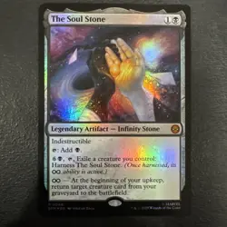 Magic The Gathering Marvel's Spiderman The Soul Stone 0066 FOIL - Image 1