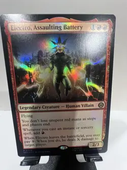 Electro, Assaulting Battery Marvel's Spider-Man Foil - Image 1