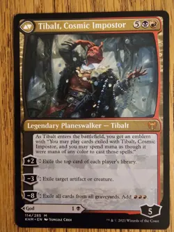 Valki, God of Lies Tibalt, Cosmic Impostor NM-Mint, English - Image 1