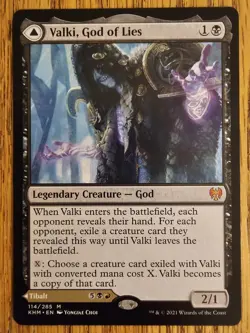 Valki, God of Lies Tibalt, Cosmic Impostor NM-Mint, English - Image 2