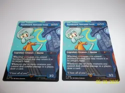 Grazilaxx, Illithid Scholar Squidward, Sarcastic Snob - Sponge Bob: LBB x2 NM/LP - Image 1