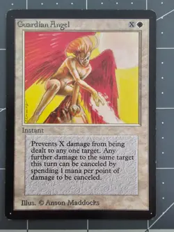 MTG ⭐ Beta Edition ⭐ Guardian Angel ⭐ Vintage Legacy ⭐ NM - Image 1