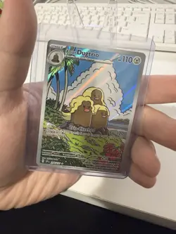 Pokemon TCG Alolan Dugtrio 208/191 Surging Sparks Illustration Rare NM - Image 3