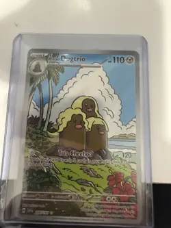 Pokemon TCG Alolan Dugtrio 208/191 Surging Sparks Illustration Rare NM - Image 5