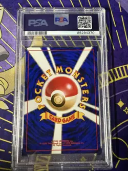 1998 Pokemon Japanese Gym Heroes Rocket's Scyther Holo #123 PSA 9 MINT 🎇SWIRL🎇 - Image 3