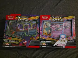 Pokemon Mega Battle Deck Box Set Gengar Ex and Daincie Ex Brand New In Hand Rare - Image 1