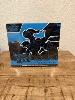 Pokemon Center Black Bolt ETB (Elite Trainer Box) Pokemon TCG - SEALED - Image 1