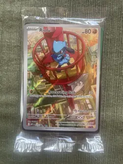 Alakazam 009 and Riolu 010 Black Star Promo Pokemon Center stamp - SEALED 🔥 - Image 3