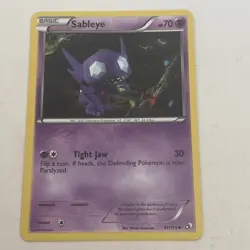 Sableye 61/113 Regular BW Legendary Treasures Uncommon Pokemon TCG NM - Image 1