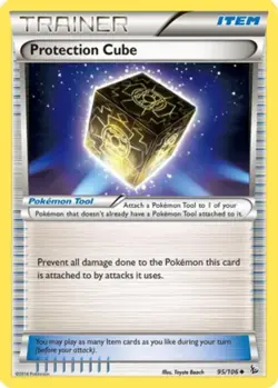 Pokemon - Protection Cube - 95/106 - Uncommon - XY - Flashfire - NM - Image 1