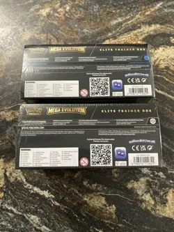 Pokemon Mega Evolution Elite Trainer Box ETB Set of 2 New Sealed - Image 4