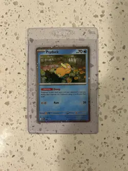 Pokemon TCG - Psyduck 007 -Mega Evolution Promo - Holo Pokemon TCG Swirl on Head - Image 4