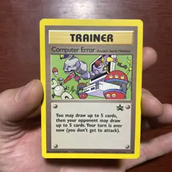 Computer Error 16 Pokemon Black Star Promo Non-Holo Vintage 2000 NM/MINT c521 - Image 1