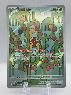 Shuckle 136/132 - Mega Evolution Pokemon Illustration Rare Holo NM - Image 1