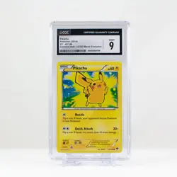Pokemon Pikachu Cosmos Holo XY #42/146 Lego Movie Promo 2014 - CGC 9 Mint - Image 2