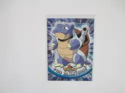 2000 Topps Pokemon # 09 Blastoise Blue logo NMT - Image 1