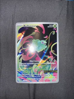 Pokemon TCG Bulbasaur 133/132 Mega Evolutions Holo Rare Near Mint - Image 1