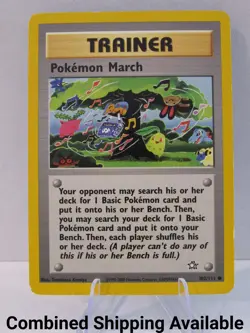 Pokemon March 102/111 Neo Genesis LP English 13388 - Image 1