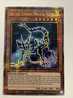 Yugioh! 1x Ido the Supreme Magical Force MP24-EN026 Quarter Century Secret (T) - Image 1