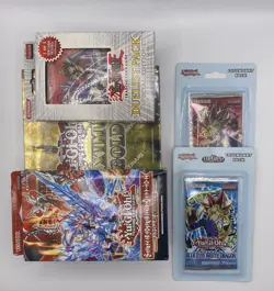 Yu-Gi-Oh Bundle Legendary Packs LOB PSV Duelist Pack Albaz Strike Maximum Gold - Image 1