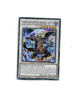 Yugioh Yu-Gi-Oh! Legendary Lord Six Samurai - Shi En ROTA-EN039 1st edition UR - Image 1