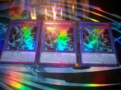 3x Mirrorjade the Iceblade Dragon 1st Edition Ultra Rare CH01-EN042 Yu-Gi-Oh! - Image 1