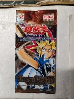 Konami Yugioh Thousand Eyes Bible Booster Pack 4988602078084 - Image 1