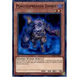 Plaguespreader Zombie - DASA-EN041 - Super Rare - 1st Edition - Yugioh - Image 1