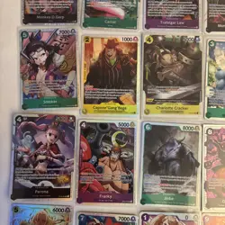 One Piece TCG SR LOT of 25 Foil Cards English Mixed Sets All NM - Image 5