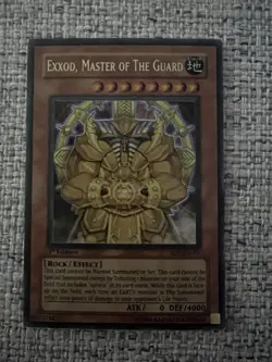 Yu-Gi-Oh! Exxod, Master of the Guard SD7-EN001 Ultra Rare 1st Edition NM - Image 1