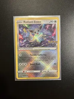 Radiant Eevee SWSH230 SWSH: Sword & Shield Promo Cards Holo - Image 1