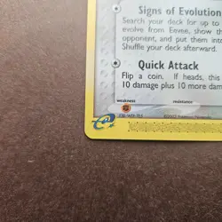 Eevee 63/100 Pokemon EX Sandstorm Card Regular Unlimited - NM - Image 4