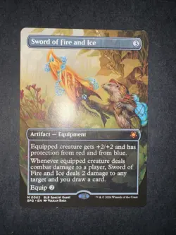 Sword of Fire and Ice Borderless Special Guests, Regular Card, NM/M Condition - Image 2