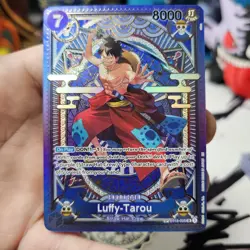 One Piece Luffy-Tarou ST18-005 SP a Fist of Divine Speed OP11 Card English - Image 3
