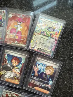Pokemon Stellar Crown Card Lot NM Non Played With Cinderace Terapagos Crispin - Image 5